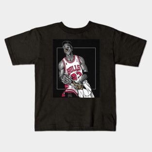 BASKETBALLART - MJ23 THREEPET Kids T-Shirt